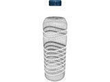 Water Bottle 1L 3D Model