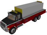 Water Conservation Truck 3D Model preview