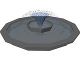 Water Fountain 3D Model