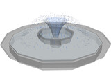 Water Fountain 3D Model