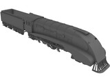 Wedge Locomotive 3D Model