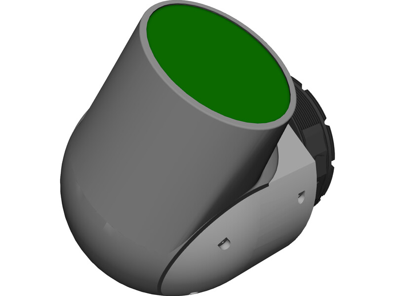 Wescam 16-inch Camera Pod 3D Model