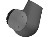 Wescam 16-inch Camera Pod 3D Model