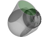 Wescam 16-inch Camera Pod 3D Model