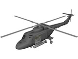 Westland Lynx Mk3 [+Interior] 3D Model preview