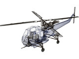 Westland Wasp 3D Model