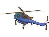 Westland Wasp 3D Model