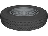 Wheel 12 inch Car 3D Model