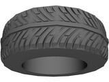 Wheel 5-spoke 3D Model