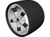 Wheel 3D Model preview