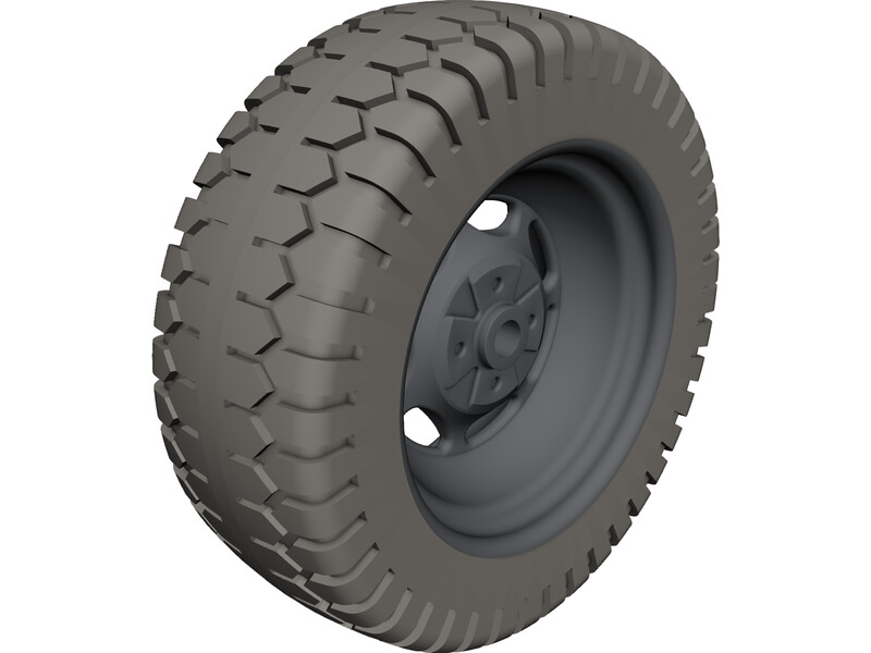 Wheel 3D Model