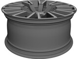 Wheel Audi 3D Model preview