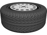 Wheel Cromadora 3D Model preview
