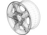Wheel Isuzu 3D Model