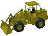 Wheel Loader 3D Model