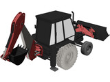 Wheel Loader 3D Model