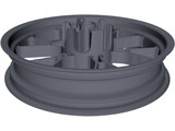 Wheel Motorbike 3D Model