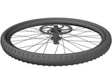 Wheel MTB Front 3D Model