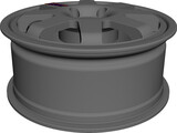 Wheel Speedline Corse 3D Model preview