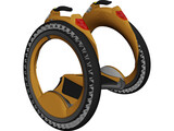 Wheel Sport Vehicle 3D Model preview