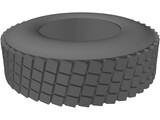 Wheel Tire 3D Model
