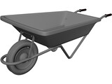 Wheelbarrow 3D Model preview