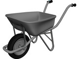 Wheelbarrow 3D Model preview