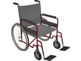Wheelchair 3D Model