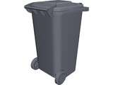 Wheelie Bin 3D Model preview