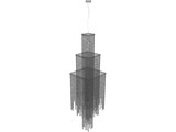 White Chandelier 3D Model