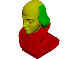 William Shakespeare 3D Model preview