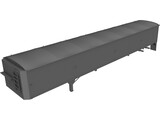 Wilson Grain Trailer 3D Model preview