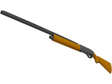Winchester 1400 Shotgun 3D Model