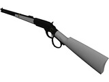Winchester 1873 Saddleloop Carbine 3D Model