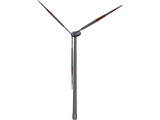 Wind Power Station 3D Model preview