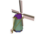 Windmill 3D Model preview