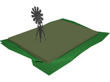Windmill 3D Model preview