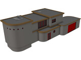 Window House 3D Model
