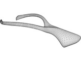 Wish Bone 3D Model
