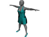 Woman 3D Model preview