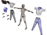 Woman [+Clothes] 3D Model