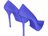 Woman Sandle 3D Model