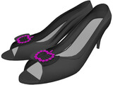 Woman Shoes 3D Model