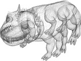 Woola the Barsoomian Calot 3D Model