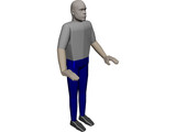 Worker 3D Model preview