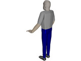 Worker 3D Model