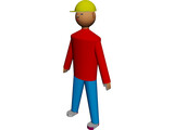 Working Man 3D Model preview