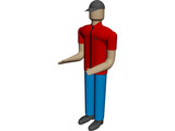 Workman 3D Model preview