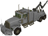 Wreck Recovery Truck 3D Model preview