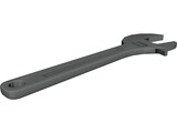 Wrench 3D Model preview